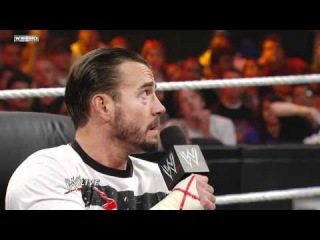 Contract signing CM Punk vs John Cena at Summerslam 2011 for the undisputed wwe champ