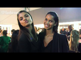 Models in Rio - Backstage at Maria Bonita Extra Spring/Summer 2013 | FashionTV