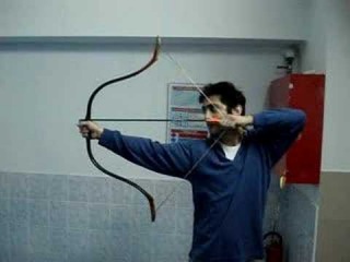 Thumb release shooting with Turkish Bow - Adnan