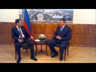 Встреча Дмитрия Медведева и Олега Кувшинникова