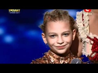 Украина мае талант 4! (28.04.2012) Анастасия ШИМАНСКАЯ (каучук)