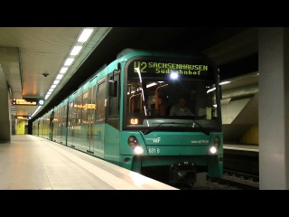 U-Bahn Frankfurt (Main) - A-Strecke unterirdisch XXL (2012) (HD)