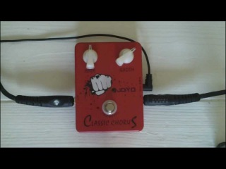 JOYO Classic Chorus Pedal JF-05 Demonstration Video Review