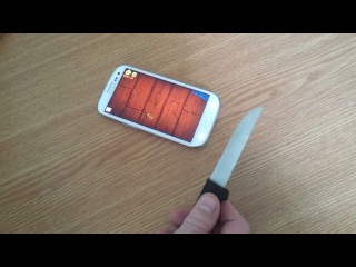 Playing Fruit Ninja like a boss on Samsung Galaxy S3