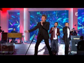 Johnny Hallyday Meddley plateau Champs Elysées participation Christophe Maé du 26 novembre 2011