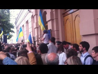Ирена Карпа в захист української мови 24 травня 2012 року