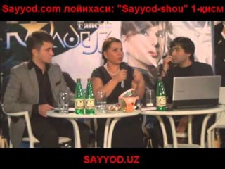 Yulduz Usmonova Sayyod-shou - 1qism