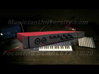 HOT: SCARLETT 18i20 USB Audio Studio Interface for Recording by Focusrite