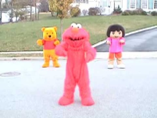 Elmo, Dora && Pooh CRANK DAT