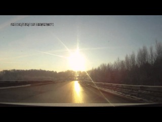 Падение метеорита в Челябинске 15 февраля 2013.звуковое оформление: Хрусталев Михаил, Атаманов Дмитрий