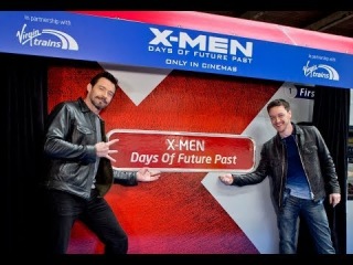 X-Men Train - HD Interview - In Cinemas 22nd May