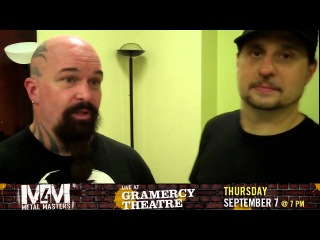 Kerry King & Dave Lombardo of Slayer talk Metal Masters 4 clinic in New York City