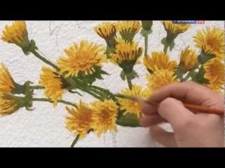 Одуванчики Уроки рисования с Сергеем Андриякой