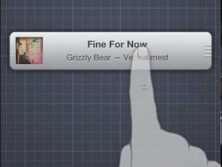 iOS MiniPlayer: концепт виджета для iOS, вдохновленный миниплеером iTunes 11