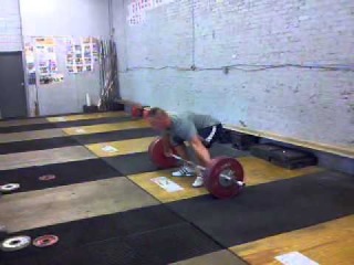WWE Superstar John Cena snatches 120kg at The Lab