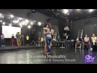 Kizomba Musicality workshop, Miguel & Susana