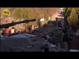 Бельбек. КПП ВЧ-А451. Часть в окружении+захват