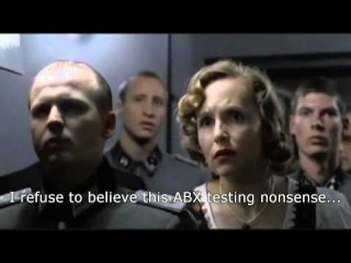 Hitler finds out cables don't make a difference to HiFi sound quality