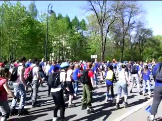 Городской роллер пробег 17 мая 2014 г