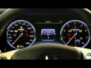 BRABUS 400 km/h speedometer for S-class / BRABUS 400 km/h Tachometer für S-Klasse W/V 222