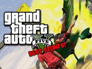 GTA 5 Stunt Montage! (The Best of GTA 5 Stunts!)