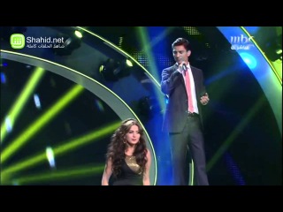 Arab Idol - النتائج - فرح يوسف و محمد عساف