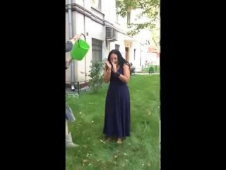 Fatima Khadueva ALS Ice Bucket Challenge (Ледяное ведро БАС #ALSicebucketchallenge)