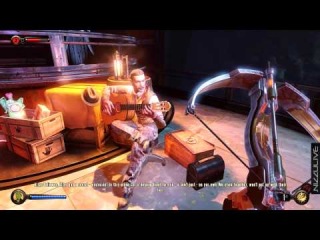 BioShock Infinite Burial At Sea Episode 2 Man guitar singing Why Cant I Have a Slice of that Pie?