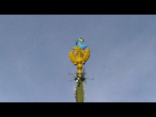 Четверо альпинистов задержаны по подозрению в раскрашивании звезды на высотке в Москве