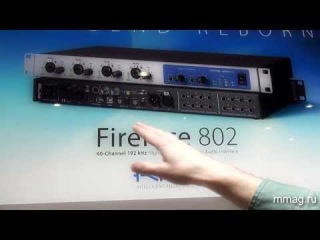 Musikmesse 2014 - RME fireface 802 - аудио интерфейс