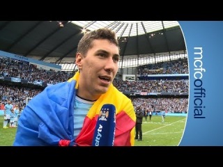 COSTEL PANTILIMON ON TITLE | City v West Ham Champions 2014