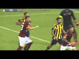 Mattia Destro Goal - AS Roma Vs Fenerbahce 3-3 (Friendly Match) 19.08.2014