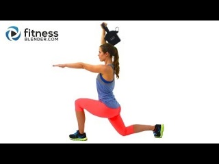 42 Minute Brutal HIIT Cardio and Kettlebell Workout - Workout to Build Lean Muscle and Burn Fat Fast