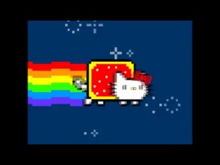 Le Nyan cat Hello Kitty
