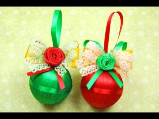 НОВОГОДНИЕ ШАРИКИ своими руками! / DIY Christmas balls / ✿ NataliDoma