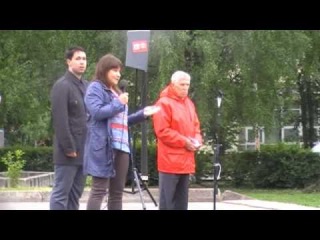 Митинг разгневанных пассажиров - Вологда, 26 июня 2014 г.