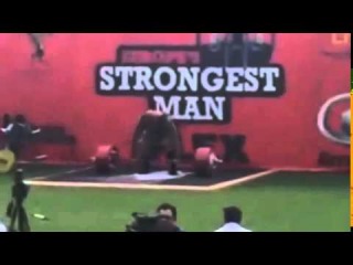 Laurence Shahlaei 435kg Deadlift at ESM 2014