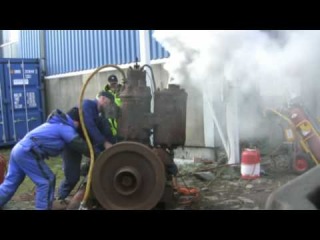 Старый дизель в разнос