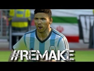 World Cup 2014 ►Lionel Messi vs Bosnia and Iran ● PES 2014