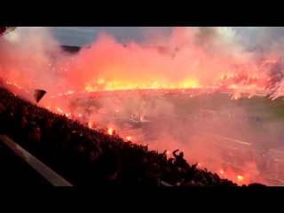 No Pyro No Party - Paok vs Olympiakos 2014 - Cup Game