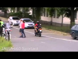 Обзор легендарного спортбайка ЯВА JAWA 660 Спорт