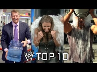 WWE Top 10 ALS Ice Bucket Challenge