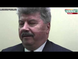ДНР. Донецк. Интервью зам председателя министерства по соц. вопросам Александра Карамана