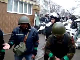 Интервью с защитниками Славянска и Красного Лимана 13 04 2014 Украина