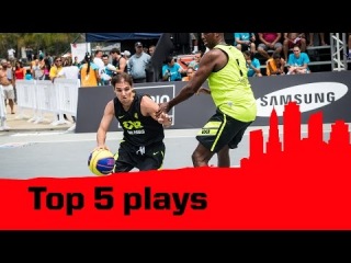 Top 5 Plays - 2014 FIBA 3x3 World Tour - Rio de Janeiro Masters