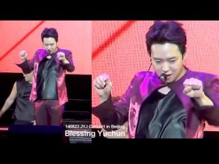 140823 JYJ Concert in Beijing VALENTINE Park Yuchun Focus