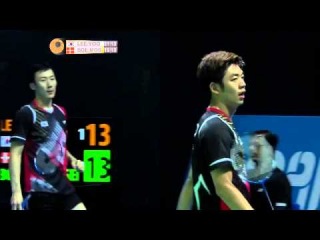 It's never over ! Incredible defense(s) by Lee/Yoo vs Boe/Mogensen - BWF World Super Series Finals