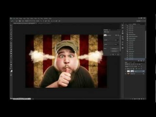 Photo Manipulation - Photoshop Portrait Retouch Timelapse