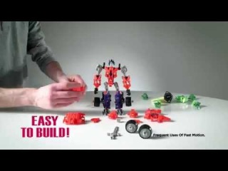 Transformers Construct-Bots Product Demo