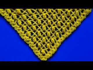 chal en v tejido a crochet paso a paso en punto calado